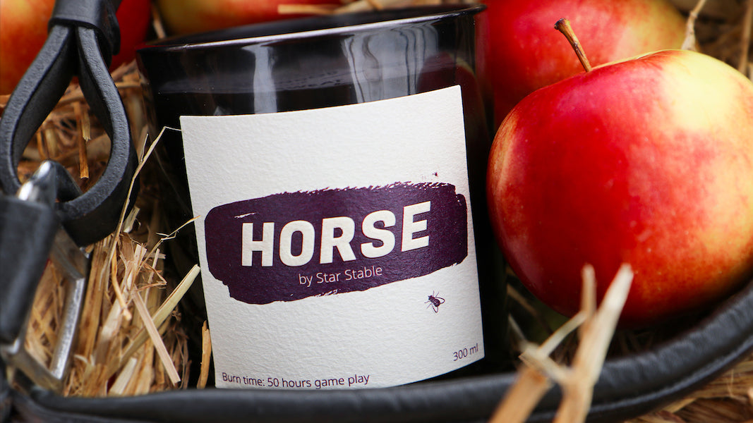 HORSE Candle by Star Stable, exclusively at Get the Gallop