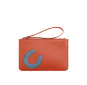 Hufeisen-Geldbörse - Orange