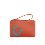 Horseshoe Wallet - Orange