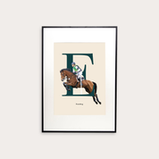 Poster Letter E - Eventing