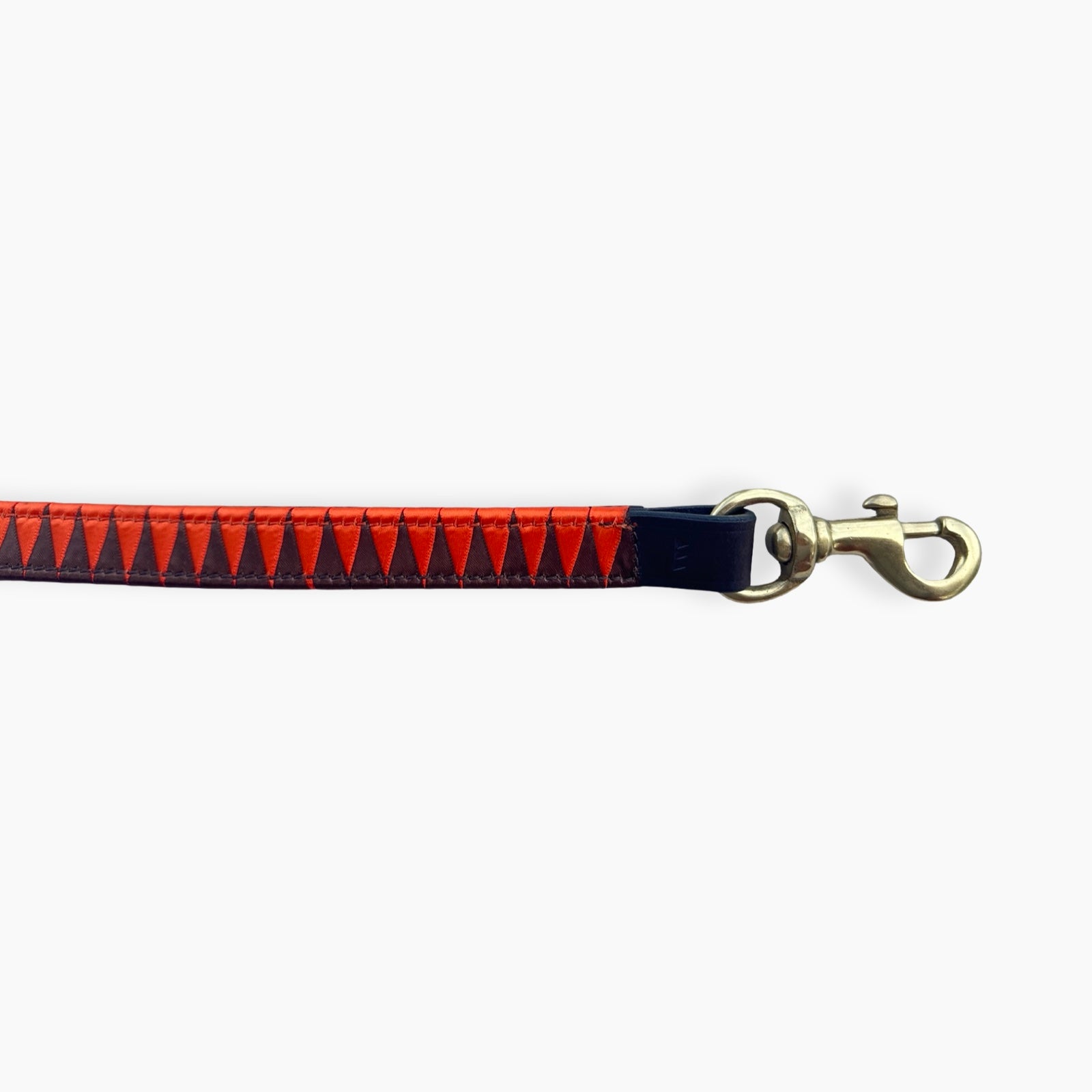 Browband Crossbody Strap - Orange & Brown