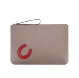 Hästsko Laptop Fodral - Taupe