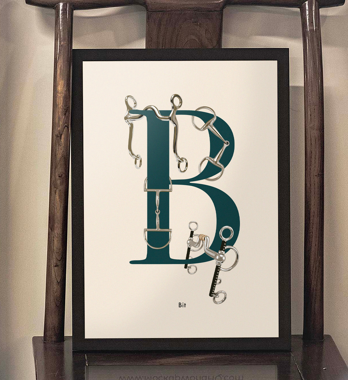 Poster Letter B - Bits