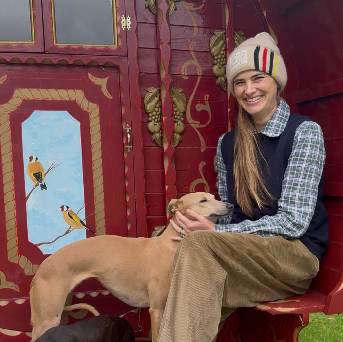 Callie Coles Goldfinch Bobble Hat