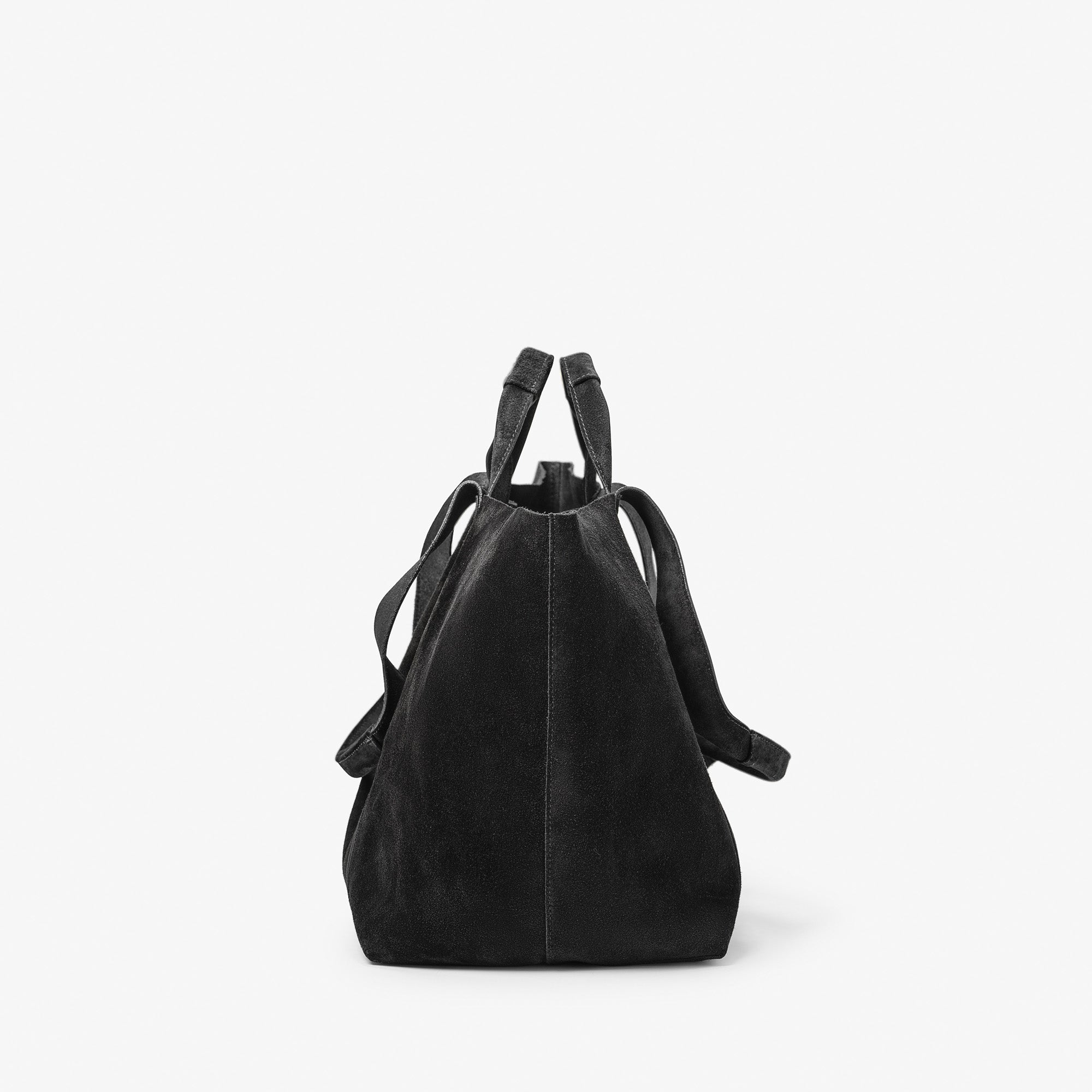 Hay Bag Medium Suede - Black