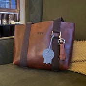 Hay Bag Small Pull Up Läder - Brun