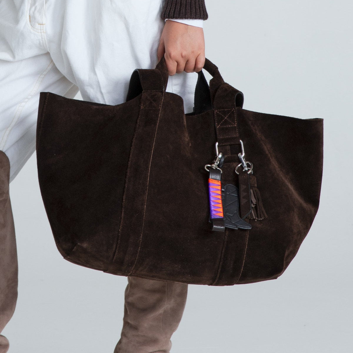 Hay Bag Medium mocka - Mörkbrun