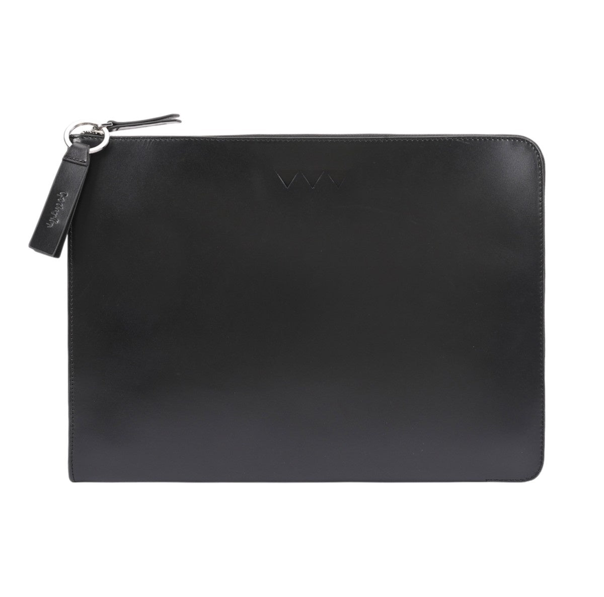 Lisen Laptop Leather Case - Black