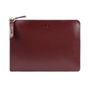 Lisen Laptop Leather Case - Brown