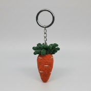 Carrot Crochet Bag Charm