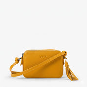 Sac à double fermeture éclair -  jaune