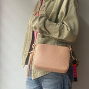 Double Zip Tasche –  Rosa