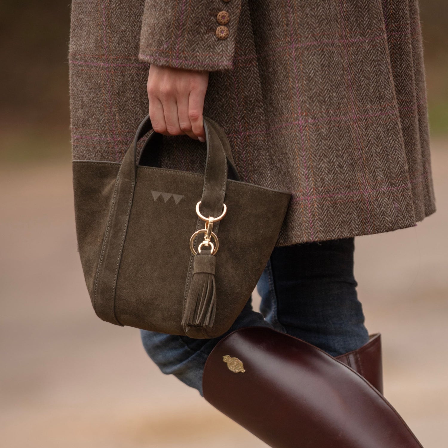 GettheGallop_Handbag_HayBagMini_GreenSuede_Equestrian_1.jpg