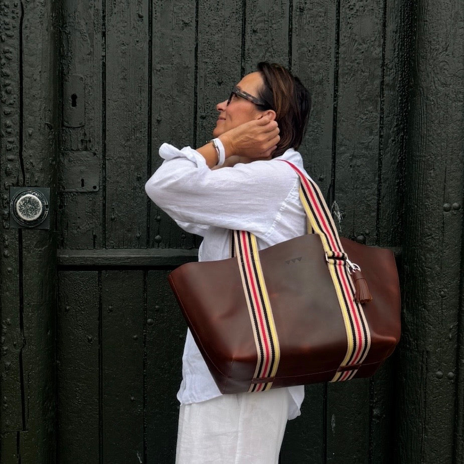 Iggywick Edition Hay Bag Medium Leather - Braun