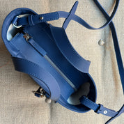 Hay Bag Mini Raffia - Blue