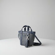 Hay Bag Mini Raffia - Blue