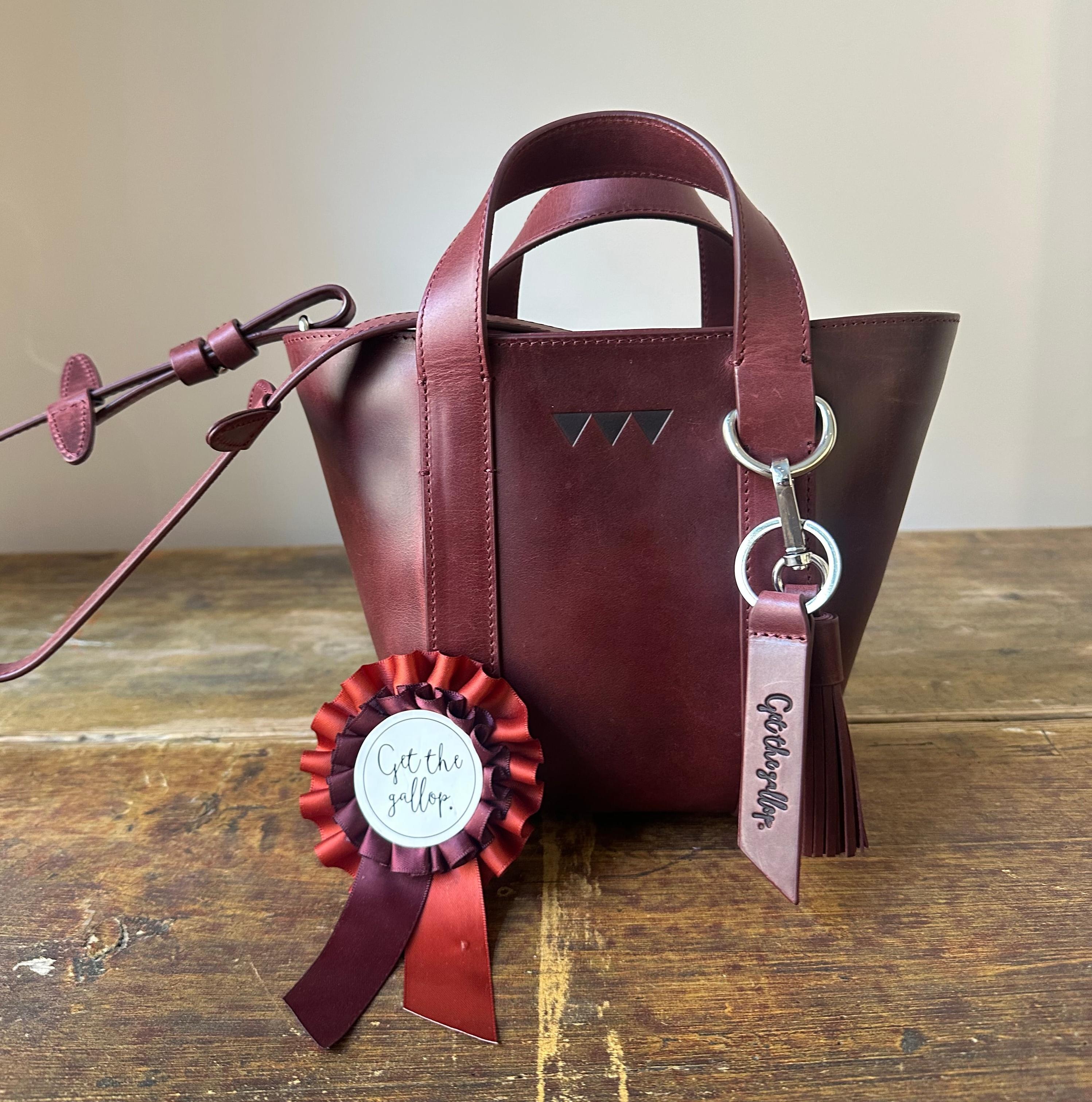 Hay Bag Mini - Burgundy