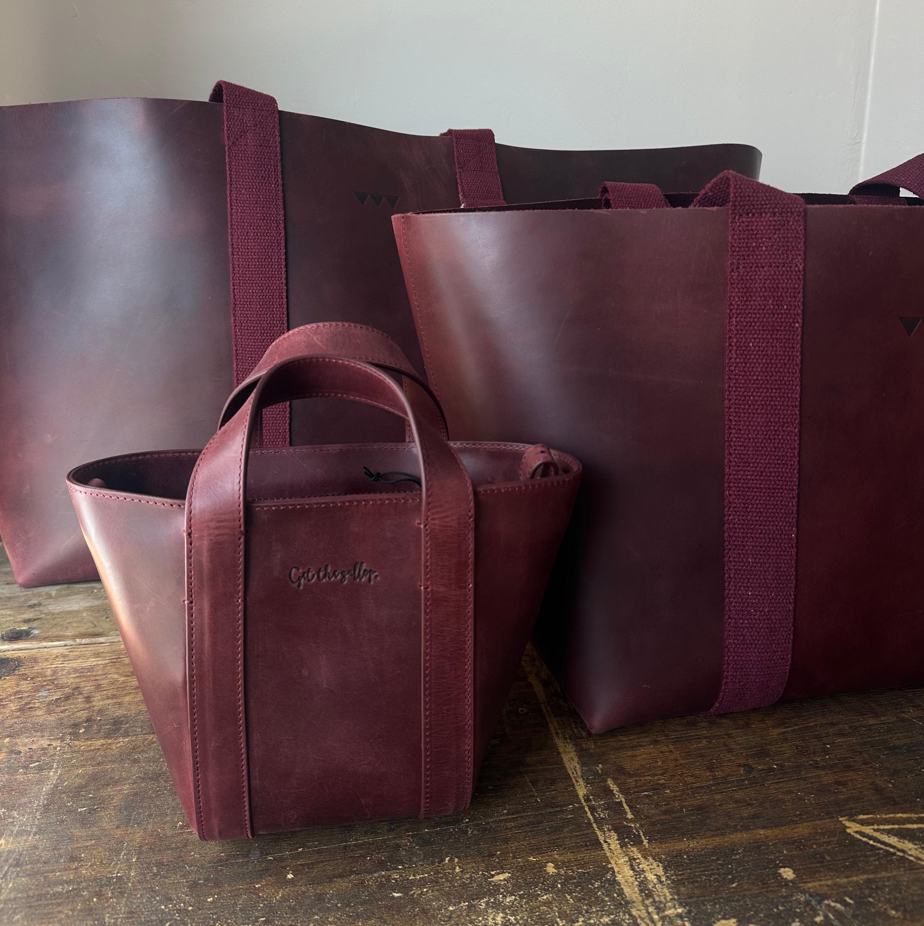 Hay Bag Mini - Burgundy