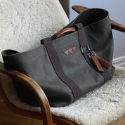 Hay Bag Medium Canvas - Vert foncé