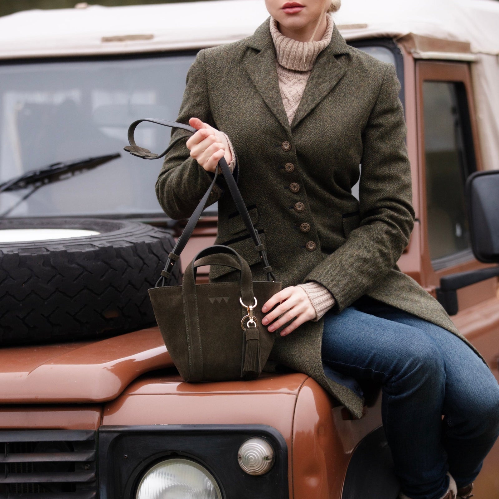 Hay Bag Mini - Grön mocka