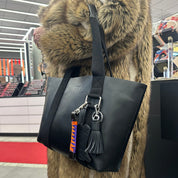 Hay Bag Small Läder - Svart