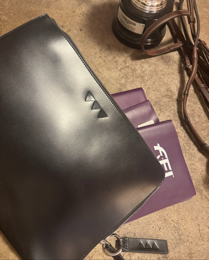 Lisen Laptop Fodral Läder - Svart