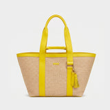 Hay Bag Medium Raffia - Gul