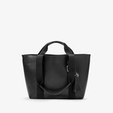 Sac à foin petit modèle en cuir noir