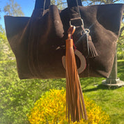 Pony Tail Large Tassel - Chestnut