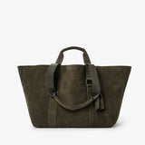 Hay Bag Medium Suede - Green
