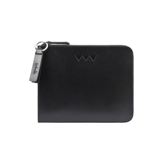 Lisen Resefodral Läder Clutch - Svart