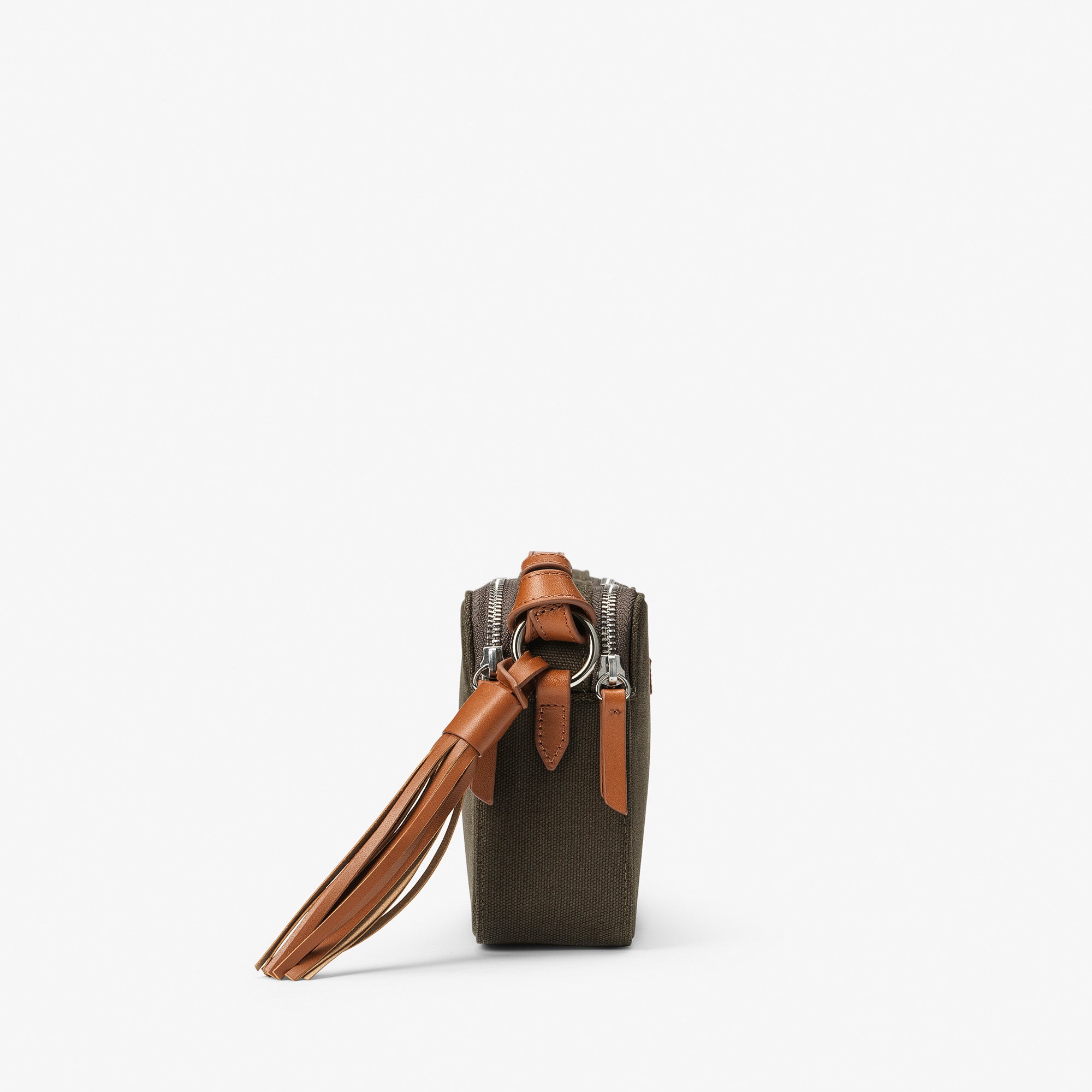 Sac à double fermeture éclair - Noir