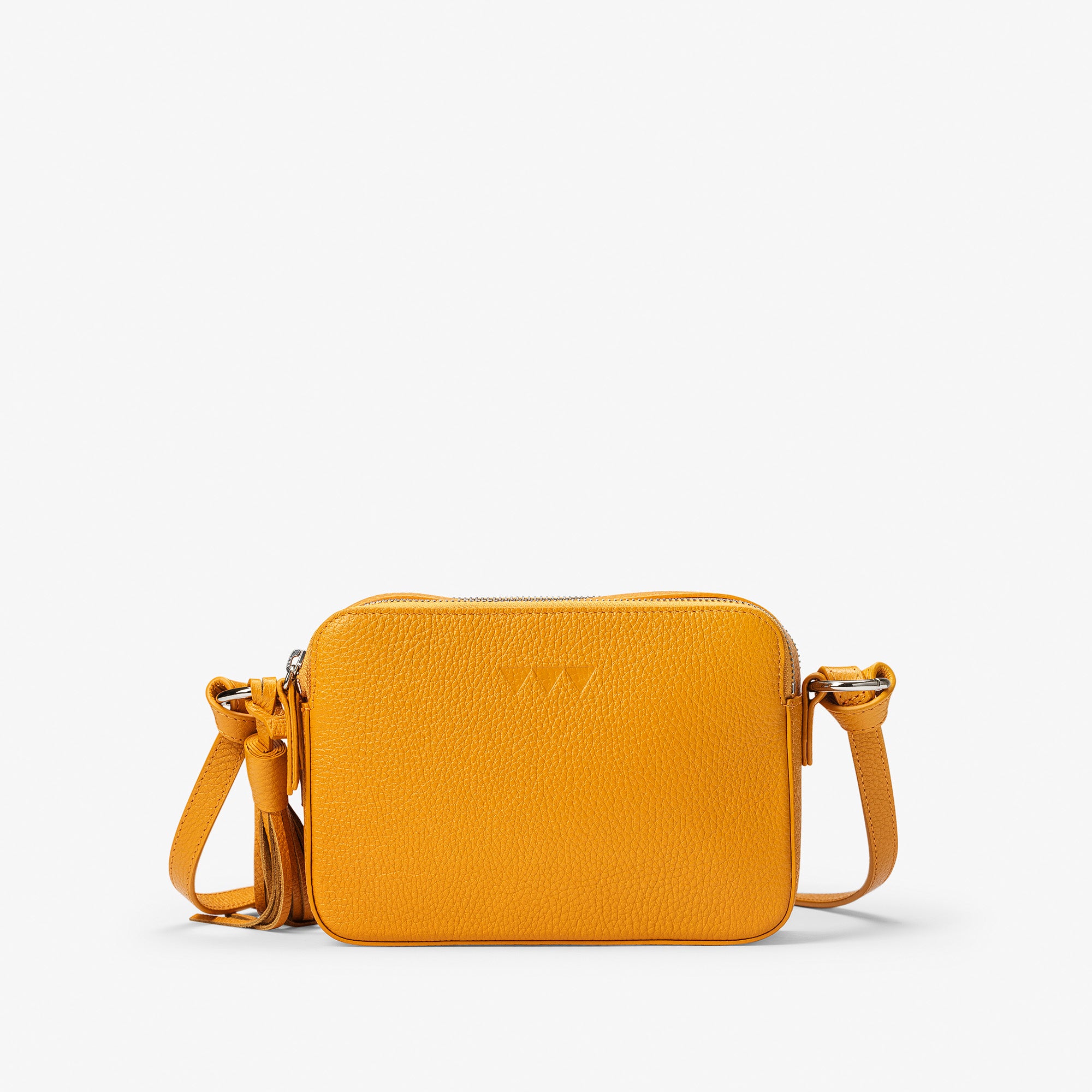 Sac à double fermeture éclair -  jaune