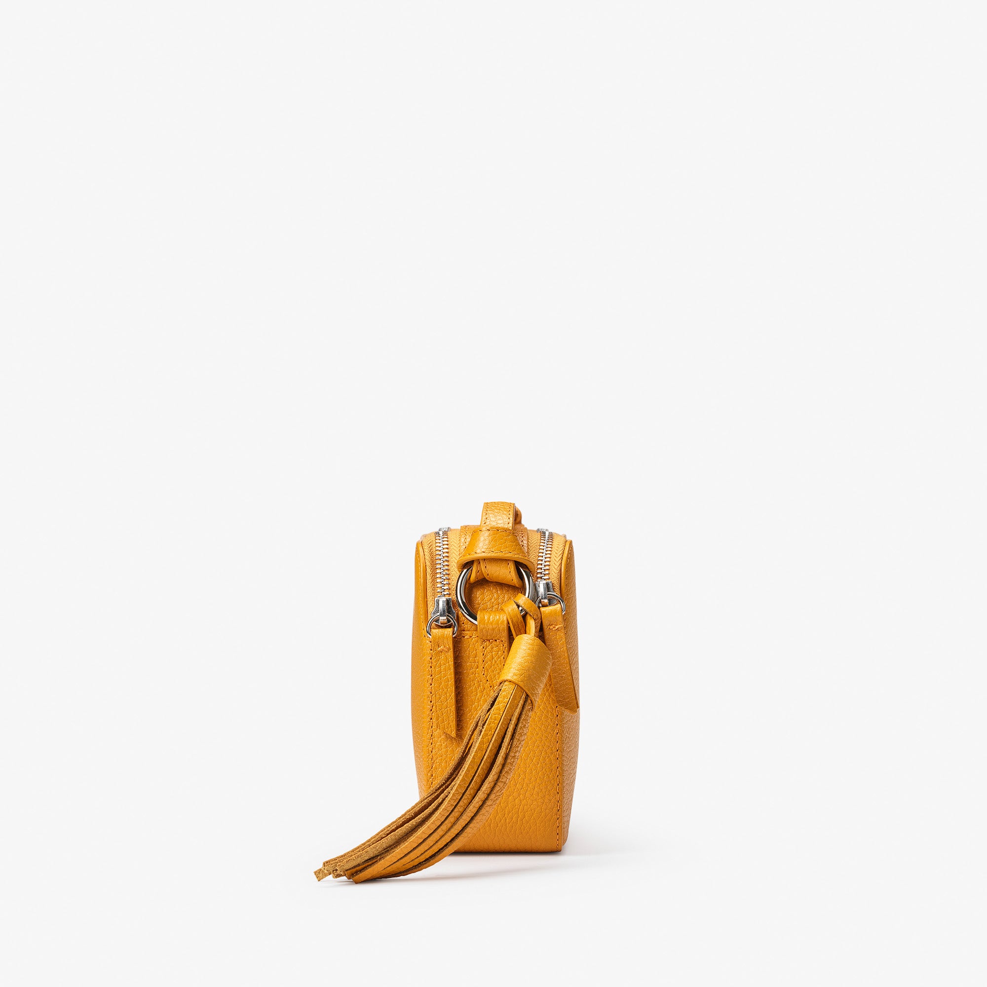 Sac à double fermeture éclair -  jaune