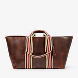 Iggywick Edition Hay Bag Leather Large - Brown