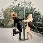 Hay Bag Medium Suede - Dark Brown