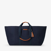 Hay Bag Large Canvas - Navy Blå