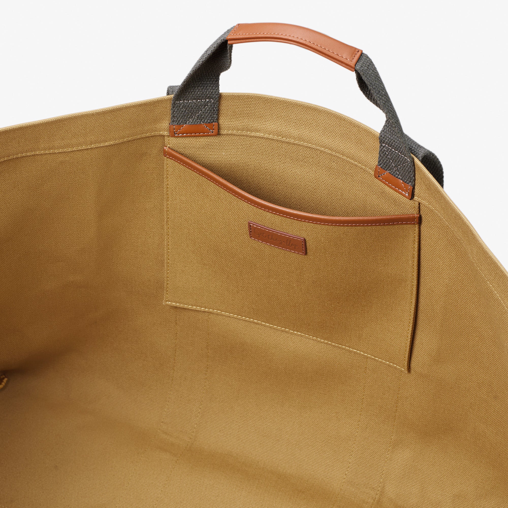 Hay Bag Large Canvas – Sand & Khaki