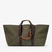 Hay Bag Large Canvas - Dark Green