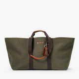 Hay Bag Large Canvas - Dark Green