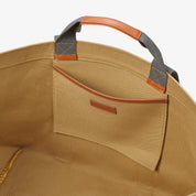 Hay Bag Medium Canvas – Sand & Khaki