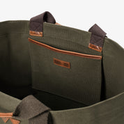 Hay Bag Medium Canvas - Vert foncé