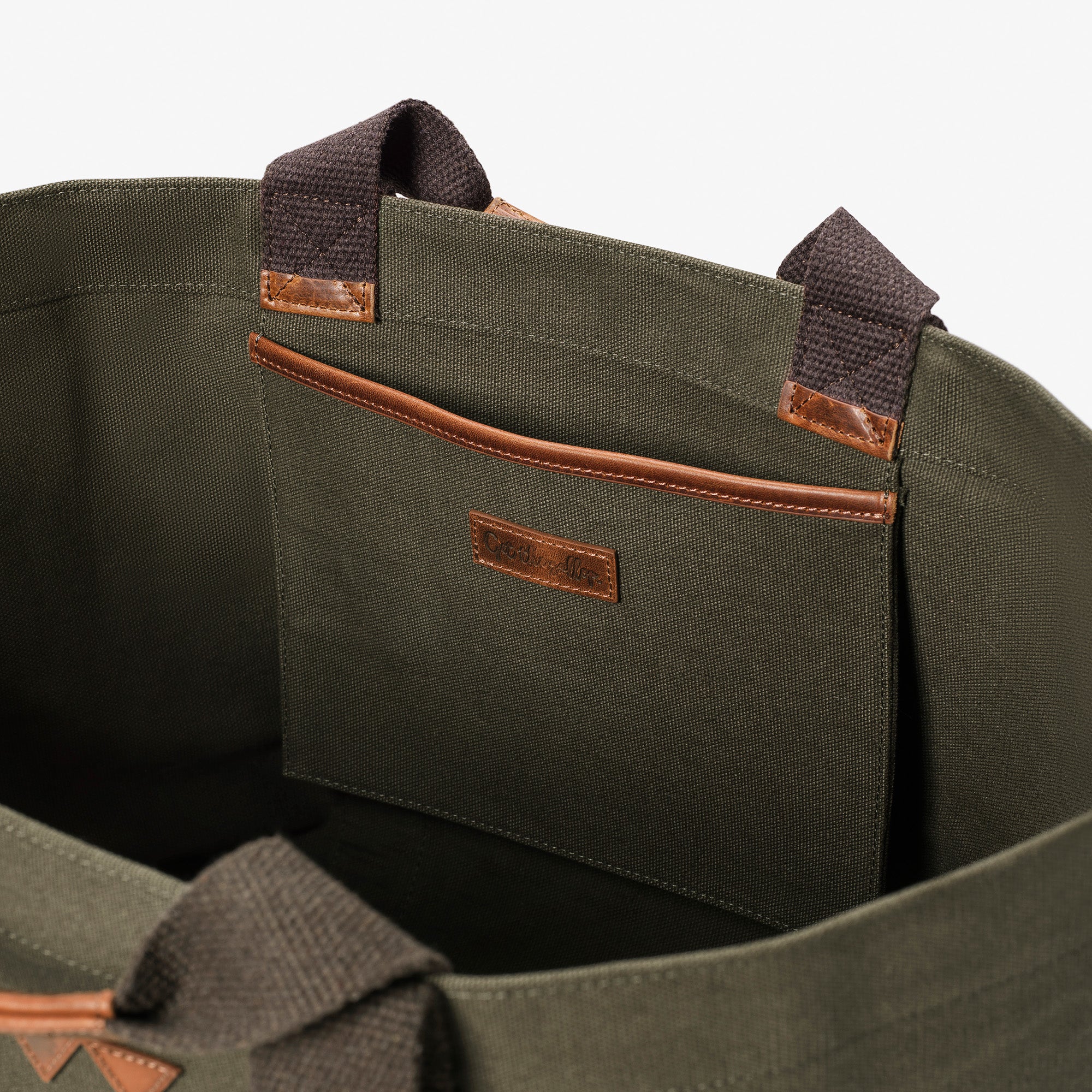 Hay Bag Medium Canvas - Vert foncé