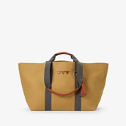 Hay Bag Medium Canvas - Sand & Khaki