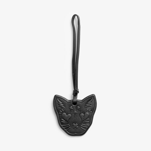 Cat Lover Leather Bag Charm