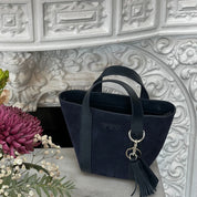 Hay Bag Mini - daim bleu