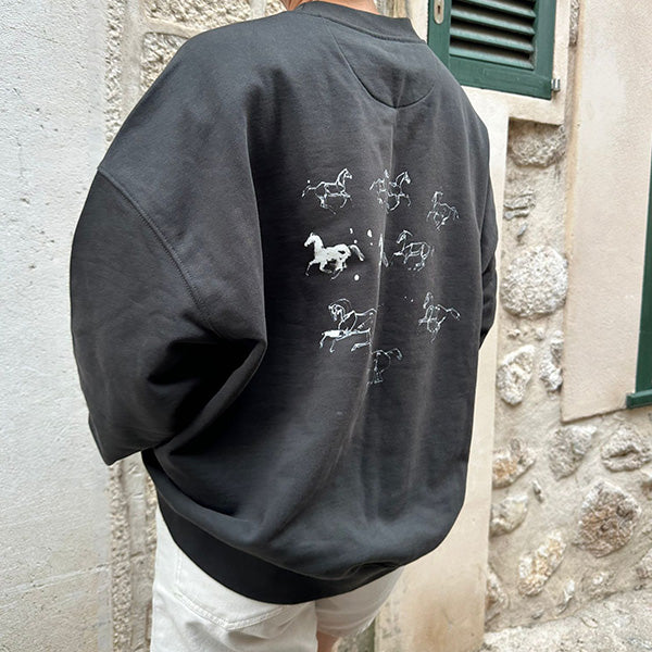 Horse Sketches Sweatshirt
