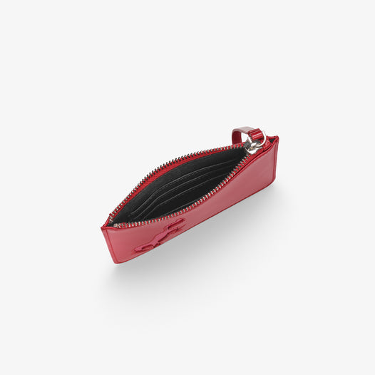 Bucking Horse small leather pouch - Red