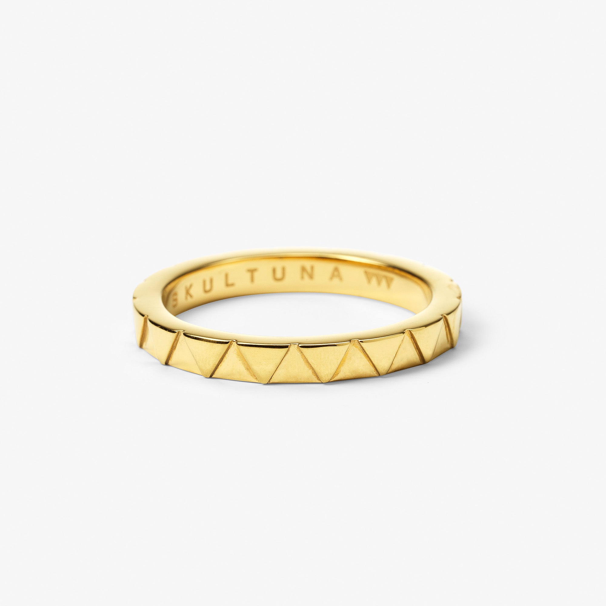 Skultuna x Get the Gallop Napkin Ring Goldplated