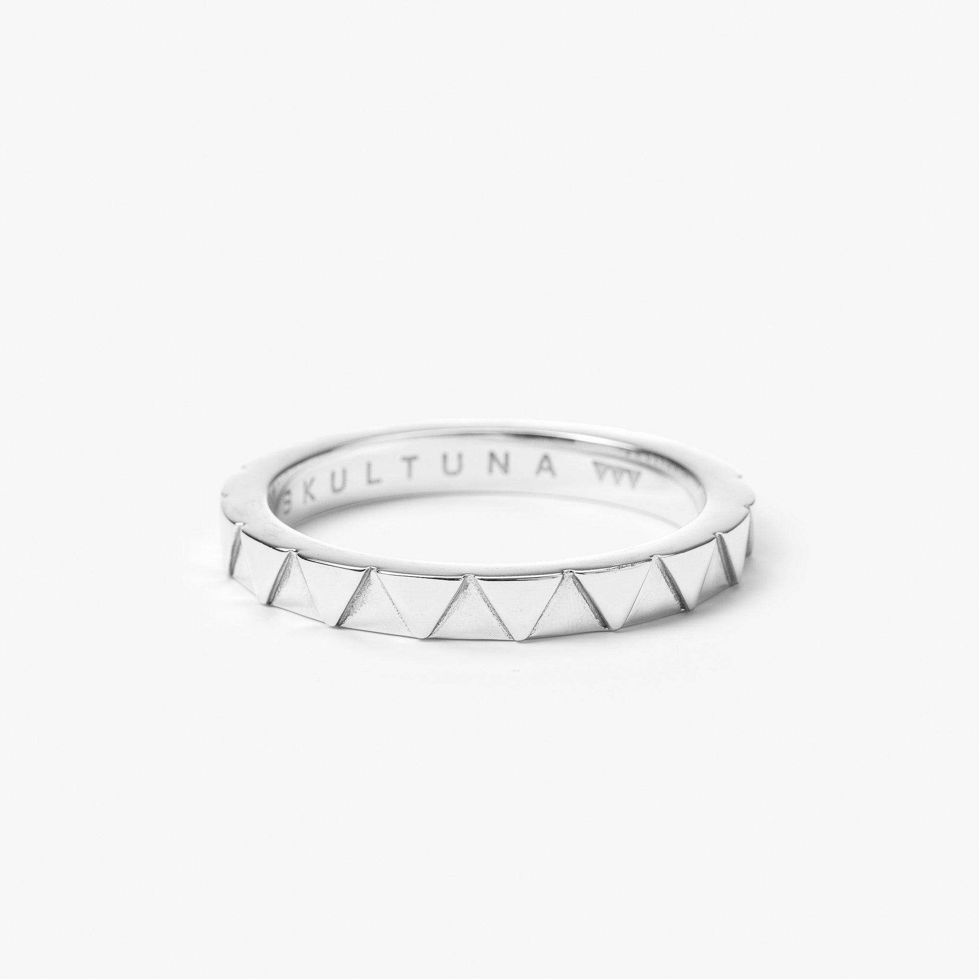 Skultuna x Get the Gallop Napkin Ring Silver